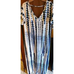 Tye Dye Dress With Pockets !